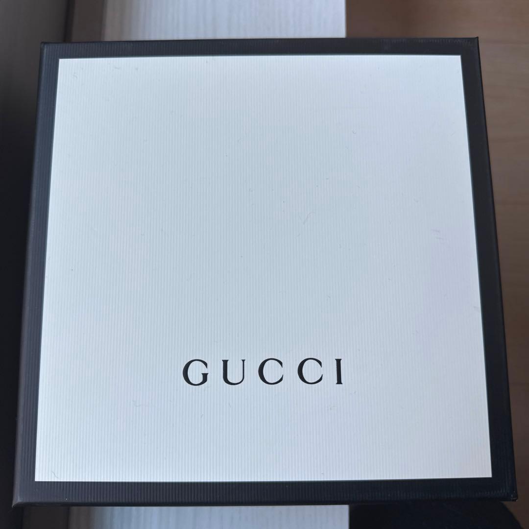 GUCCI ウェブリボン ブローチ（ブルー＆レッド） 未使用
