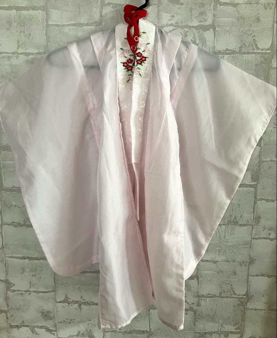 七五三 3歳 正絹 着物 セット　ひな祭り　お正月　お祝い着　被布　和装　結婚式