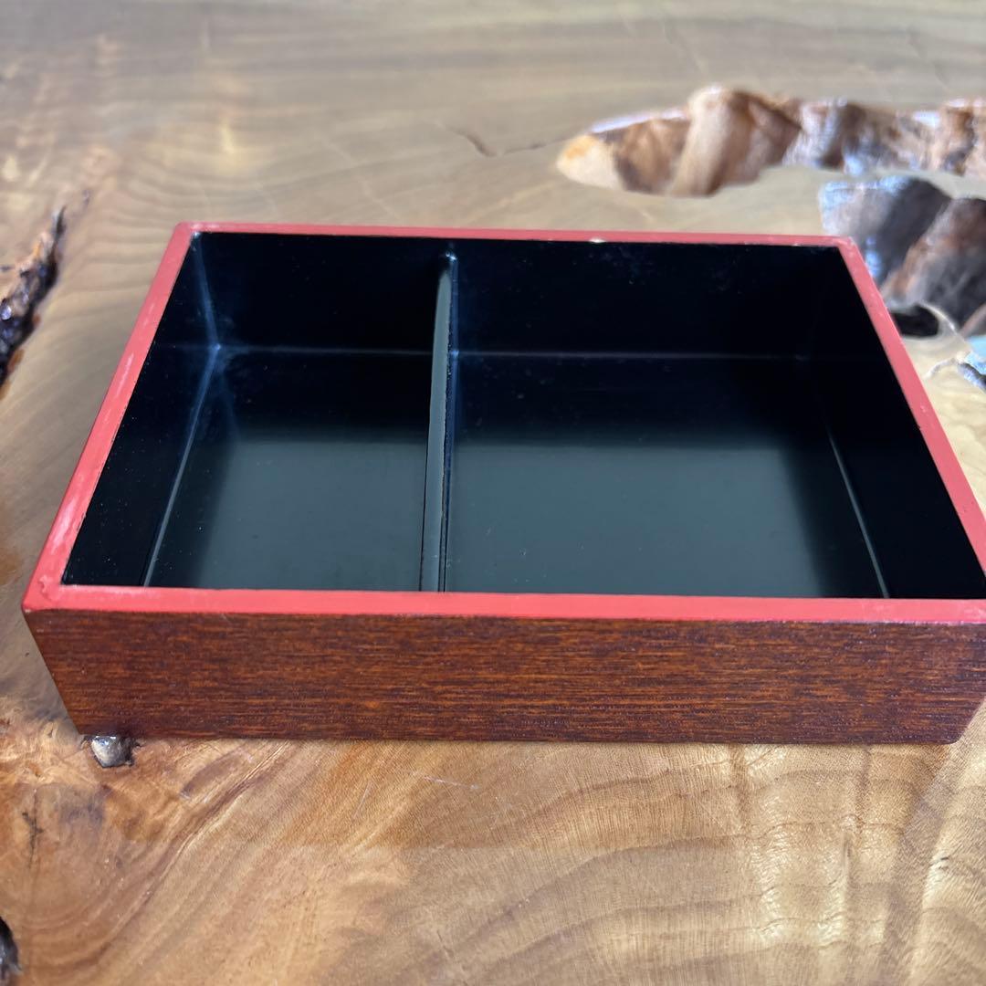 名門 平安 みの屋 美濃屋 木製 手提重箱 古道具 弁当箱 菓子器 共箱