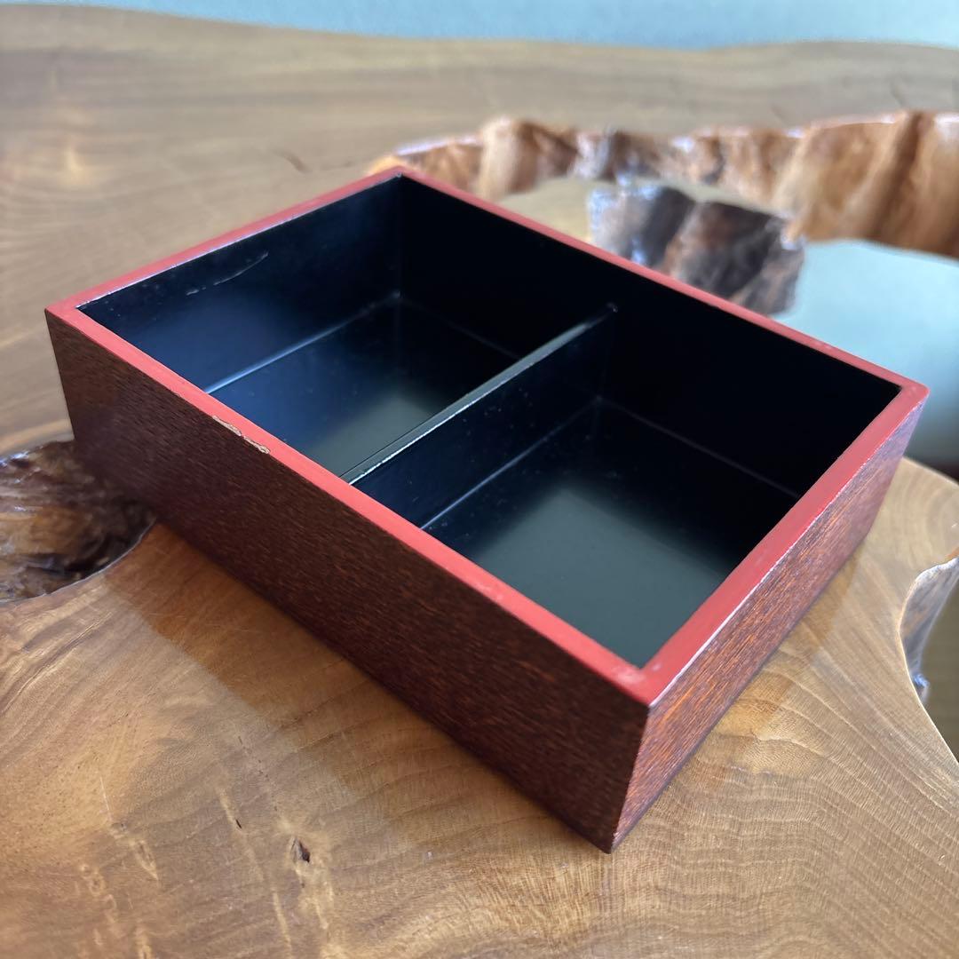 名門 平安 みの屋 美濃屋 木製 手提重箱 古道具 弁当箱 菓子器 共箱
