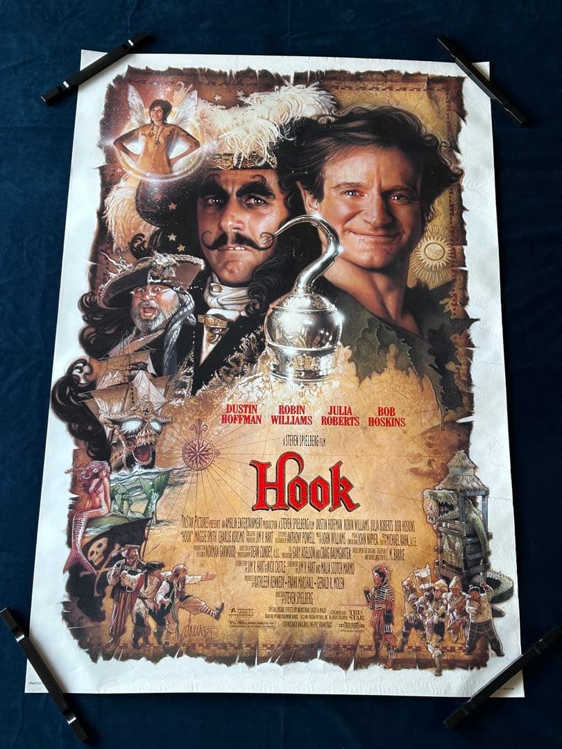 フック　HOOK USオリジナル映画ポスター