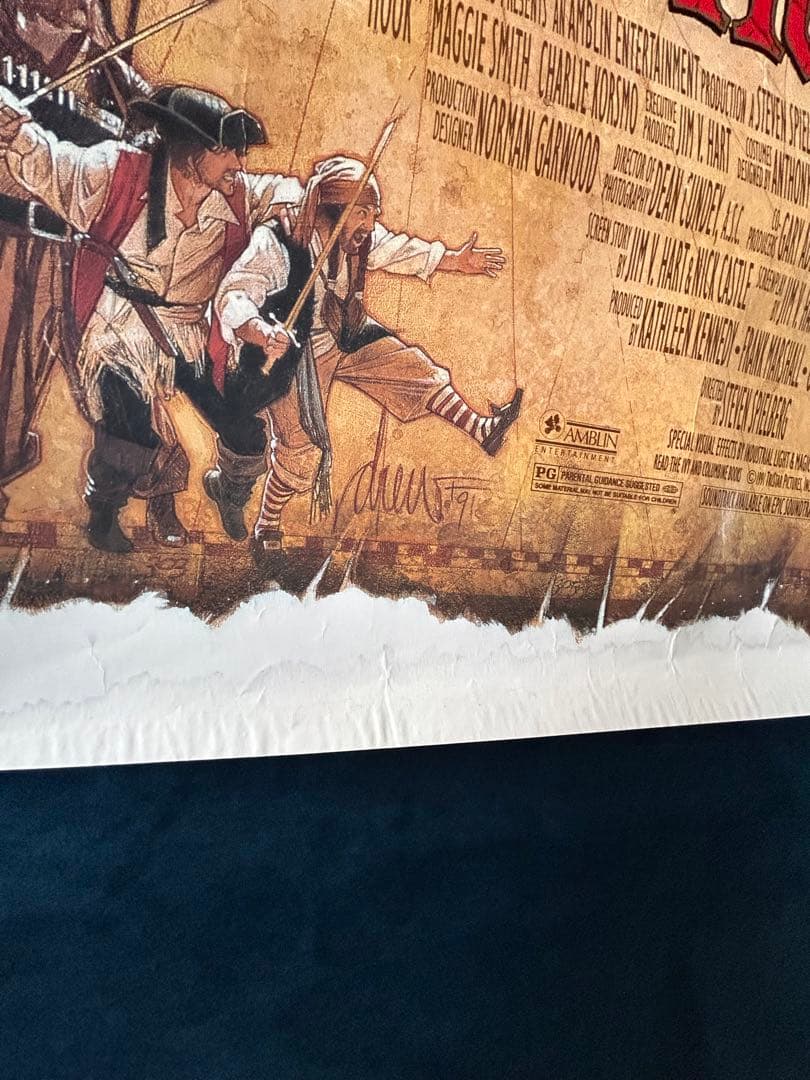 フック　HOOK USオリジナル映画ポスター