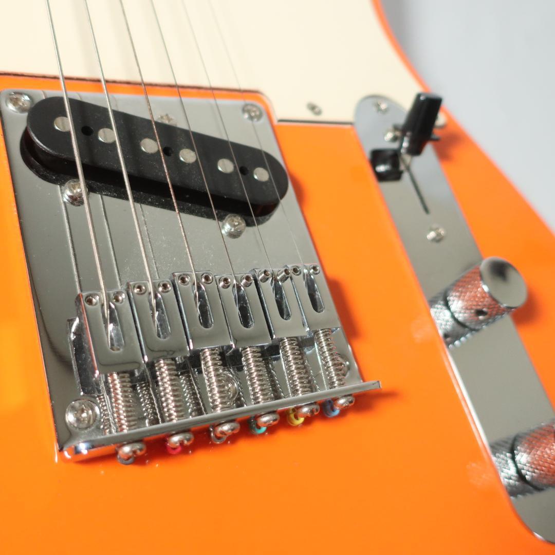 美品 Squier テレキャスター オレンジ Fenderケース付