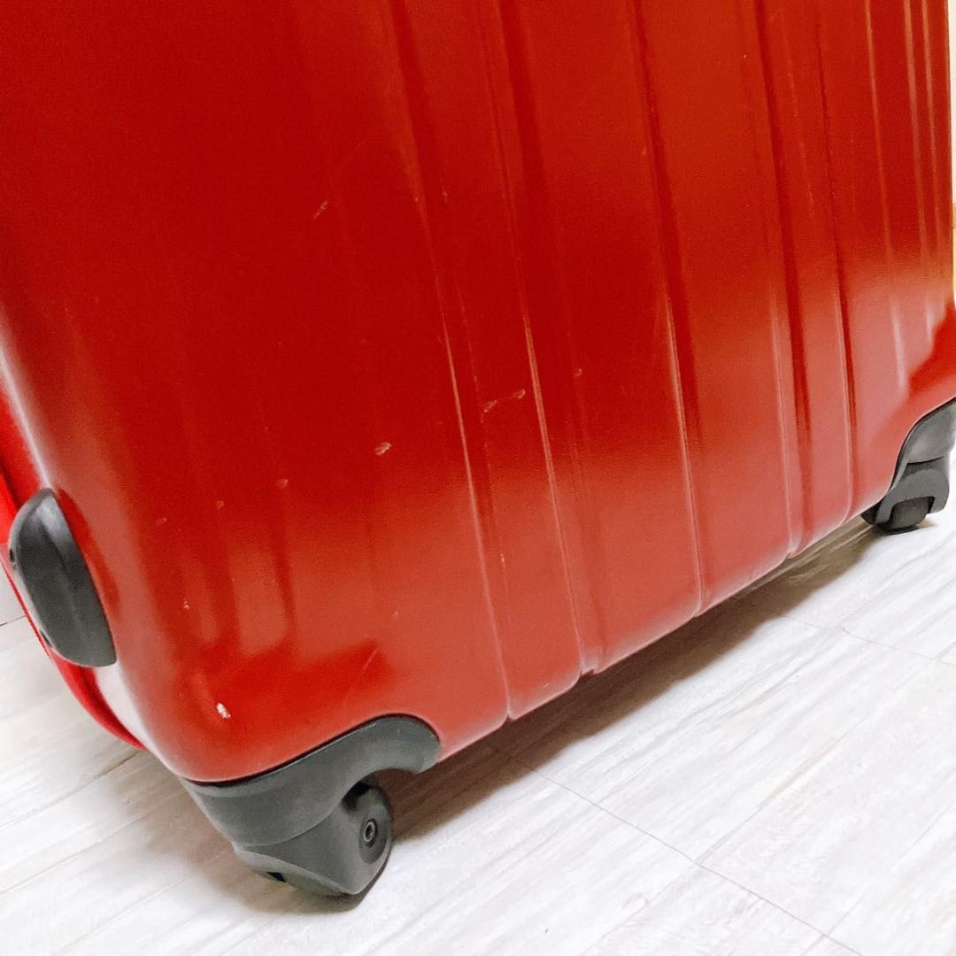 ProtecA フラクティ キャリーケース レッド 64L TSAロック 4輪