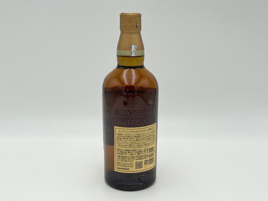 サントリー シングルモルトウイスキー 山崎12年 700ml 43%