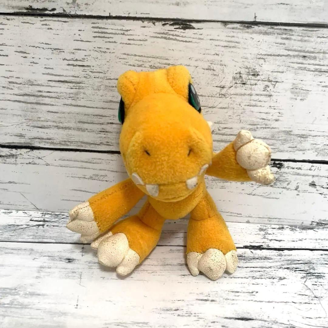 絶版★レア デジモンアドベンチャー ぬいもんDX アグモン 進化セット 3体