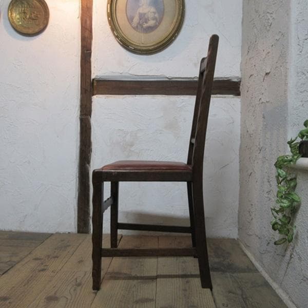イギリス アンティーク 家具 ダイニングチェア 椅子 イス 英国 4277e