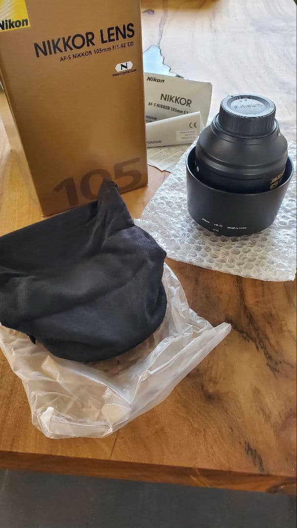 ニコン　Nikon AF-S 105mm F1.4E ED