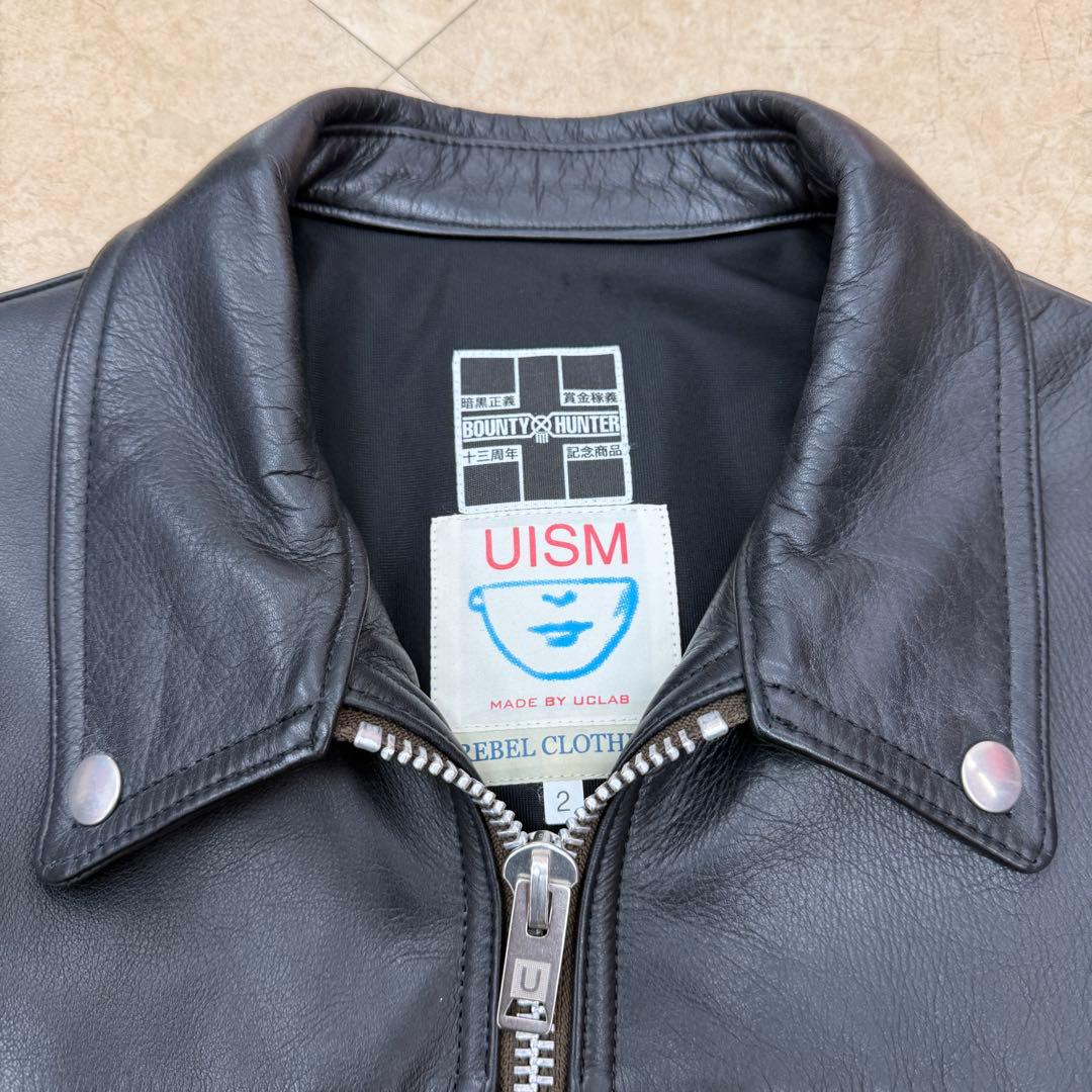 undercover BOUNTYHUNTER シングルレザーライダース