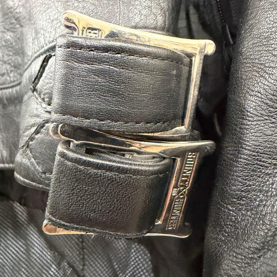 undercover BOUNTYHUNTER シングルレザーライダース