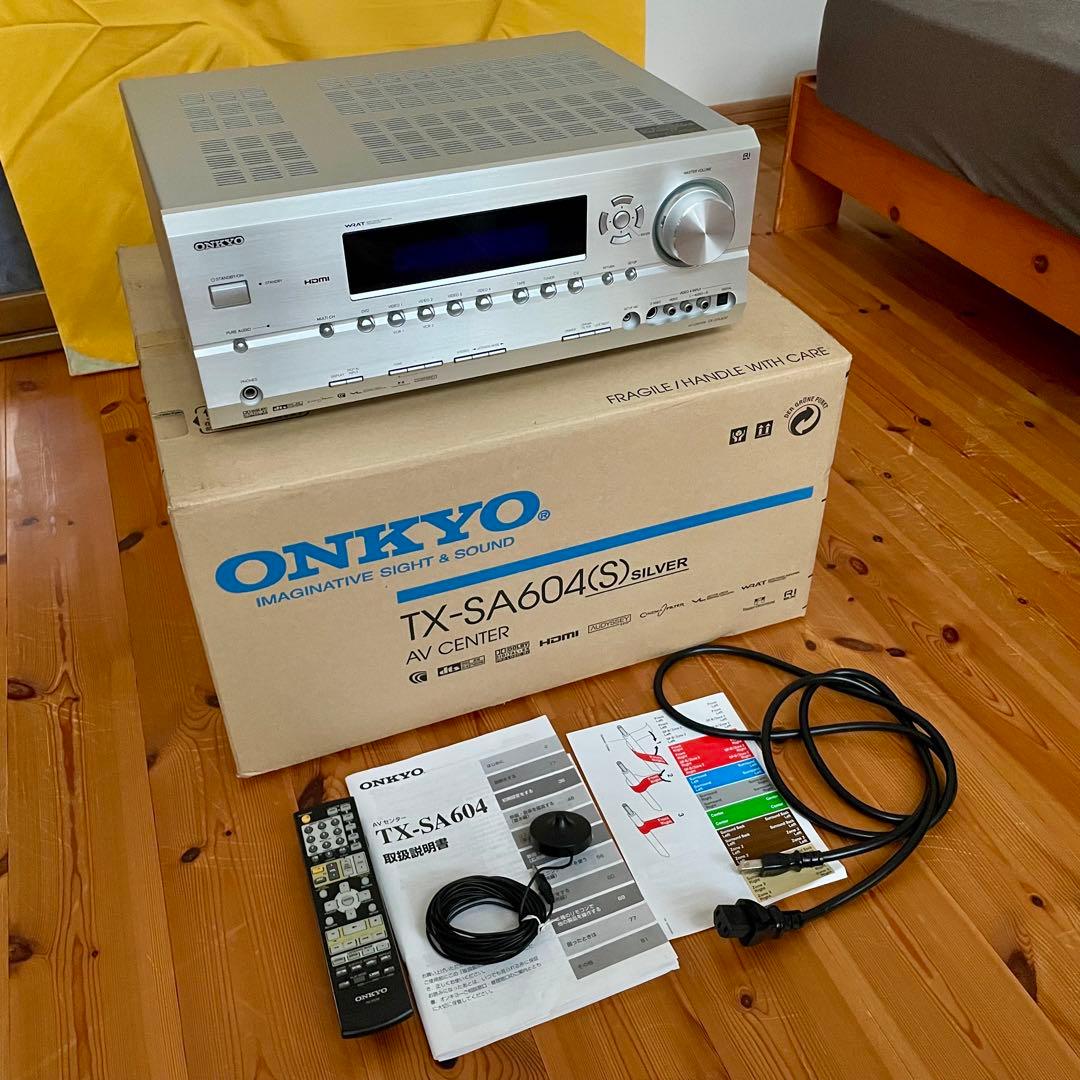 最終値下げ【動作品】箱付き ONKYO AVセンター TX-SA604