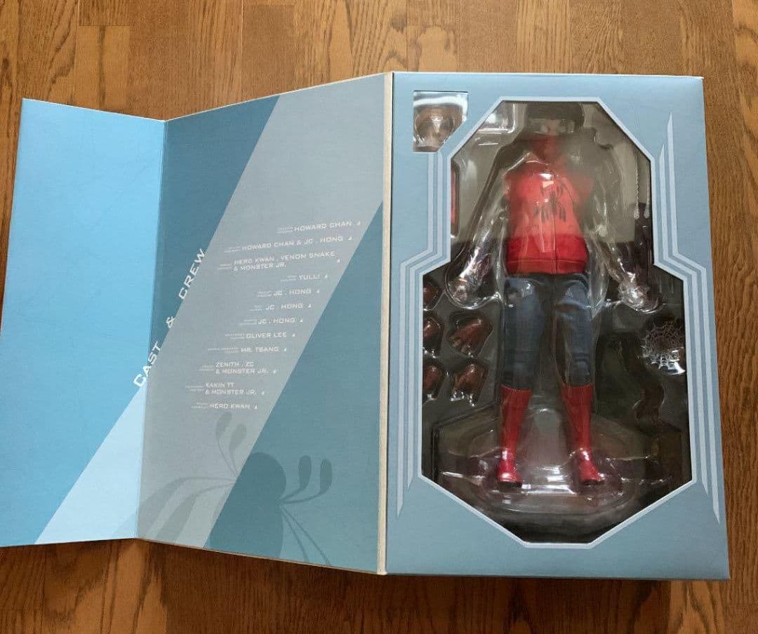 ホットトイズ スパイダーマン ホームカミング ホームメイドスーツ