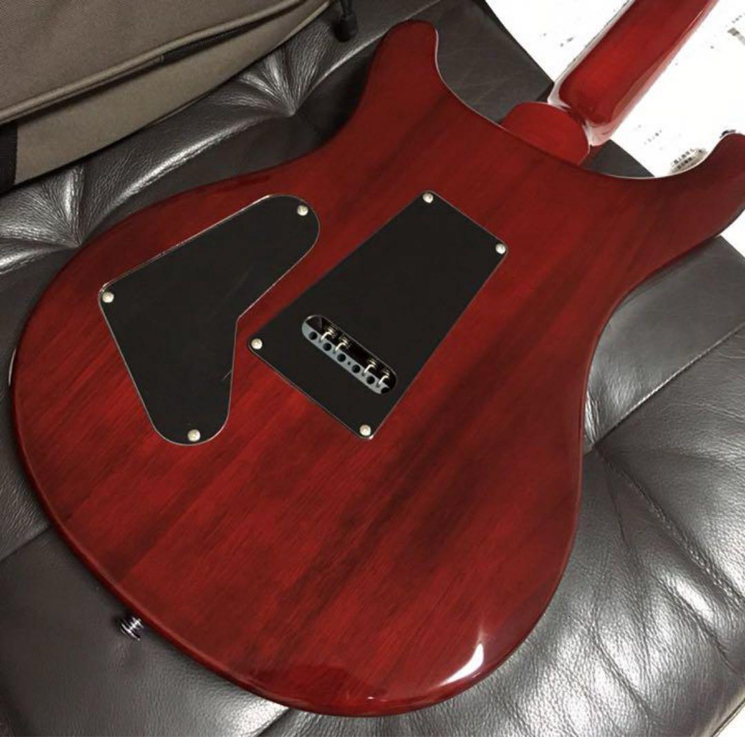 正規ケースストラップ付PRS （ポールリードスミス）SE custom24レッド