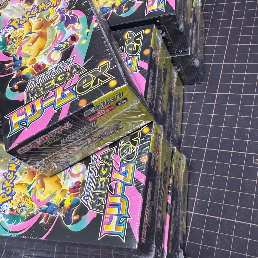 ポケモンカードゲーム MEGA ドリームex シュリンク付き7BOX