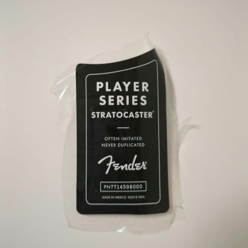 Fender ストラトキャスター 純正ソフトケース付