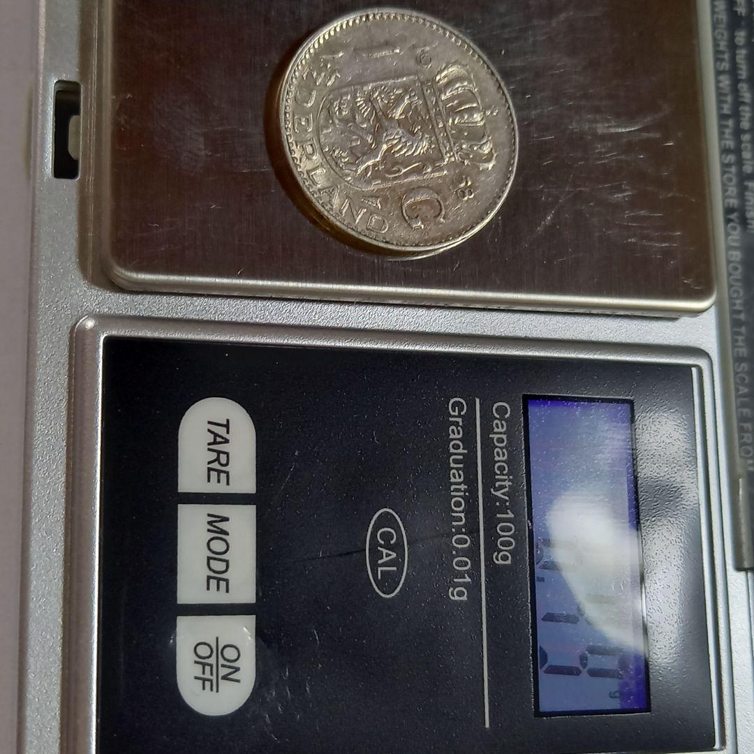 オランダ 1ギルダー銀貨 6枚まとめて グルテン ネーデルランド ユリアナ