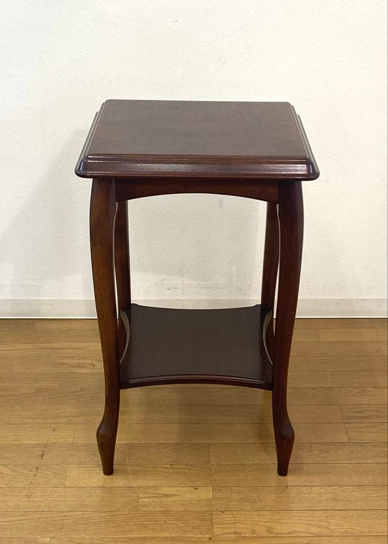 程度良 マルニ ベルサイユ 花台 サイドテーブル 飾り棚 コンソール 猫脚