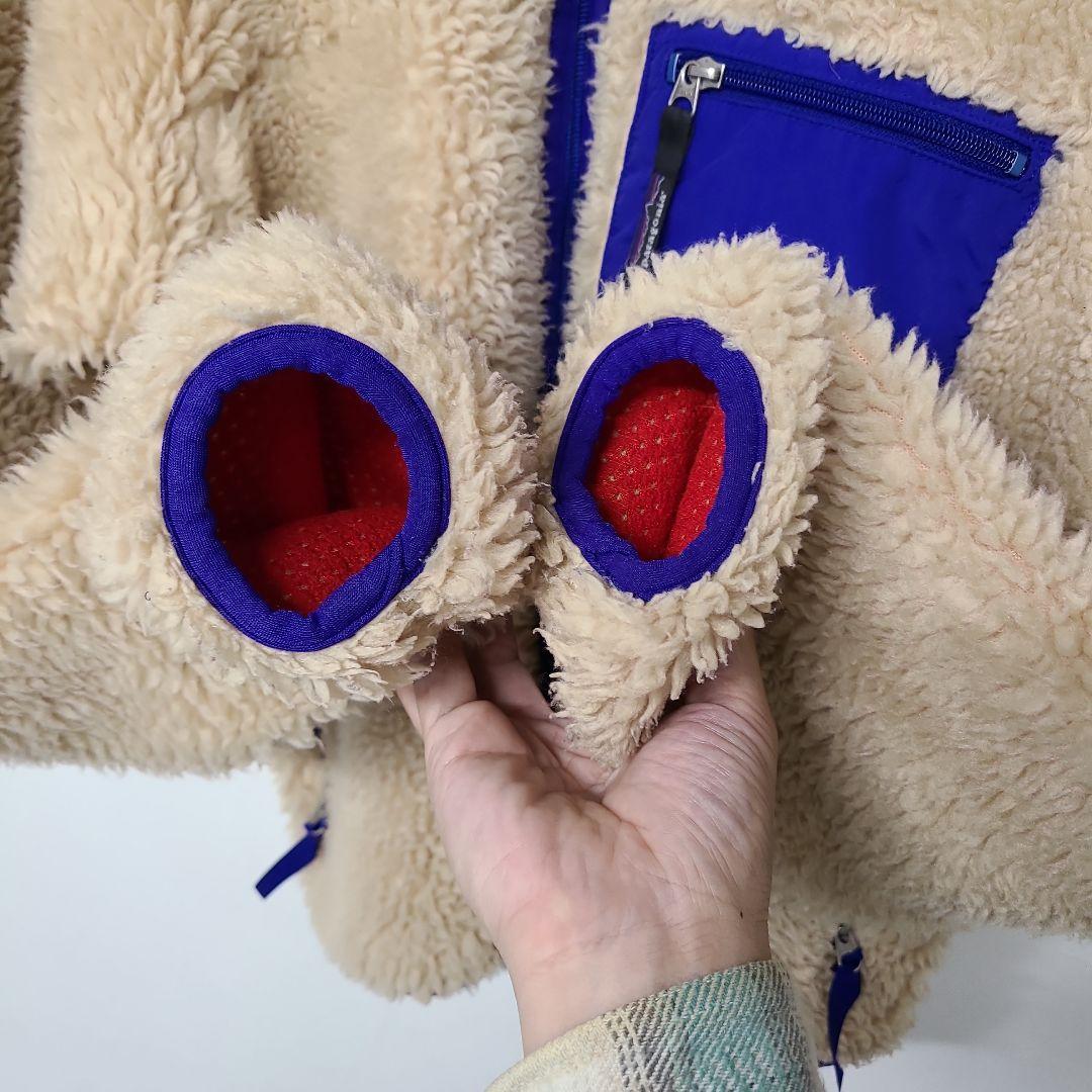 2000年製　USA製　 patagoniaパタゴニア　レトロカーディガン　S