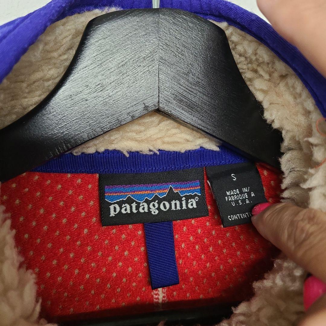 2000年製　USA製　 patagoniaパタゴニア　レトロカーディガン　S