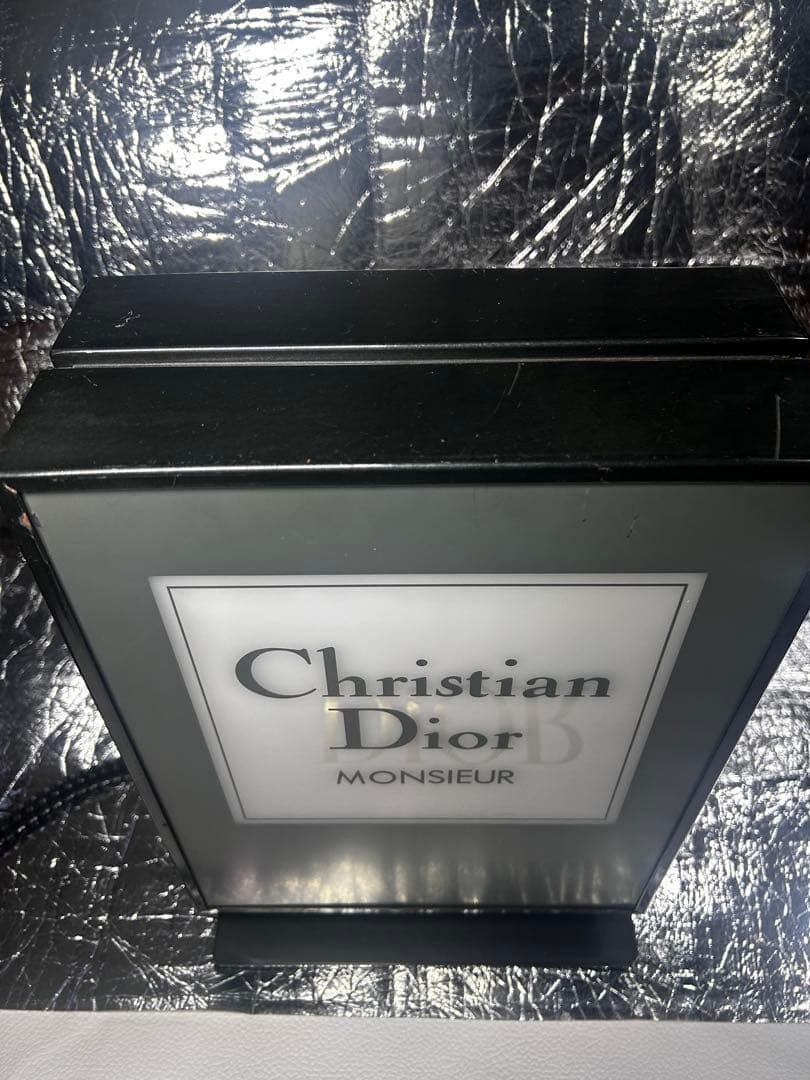 ⭐️幻⭐️非売品⭐️クリスチャンディオールDIOR看板ライト　ネオンヴィンテージ 2個