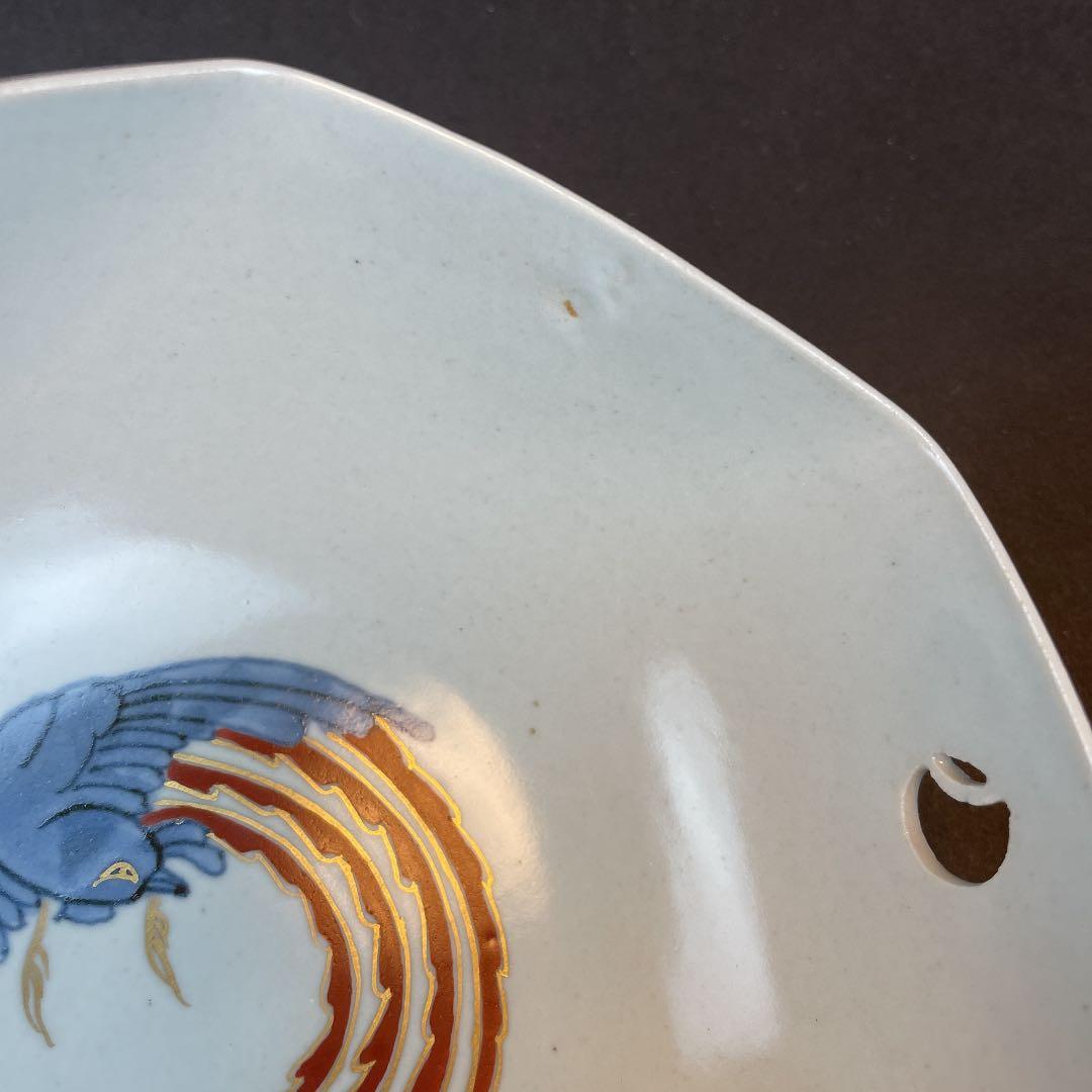 ★ 初代　中村梅山　亀甲紋向附　5客組み　★ 向付　茶道具　陶器