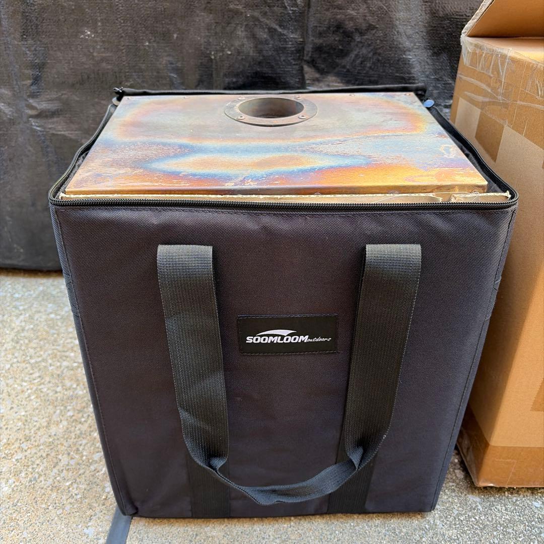 Soomloom二次燃焼ポータブル暖炉 VistaV