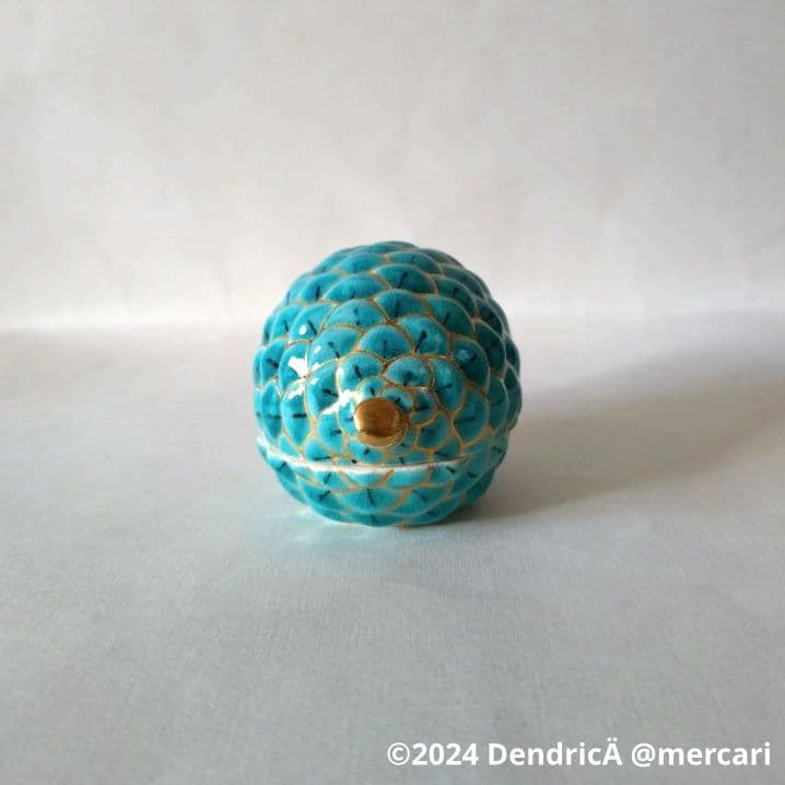 手塚充 作　仁清写　まつぼっくり　香合　共箱　茶道具　新品未使用　⑦