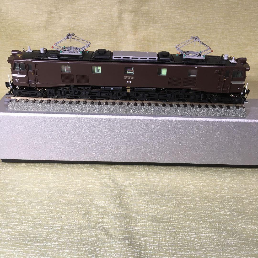 16番特製品 EF58 89復活茶色、銀モニタ