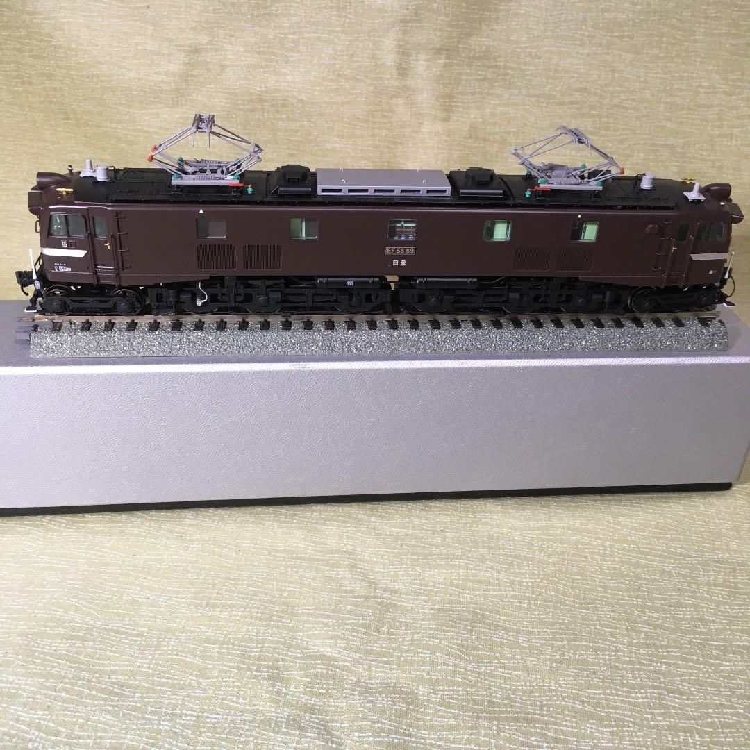 16番特製品 EF58 89復活茶色、銀モニタ