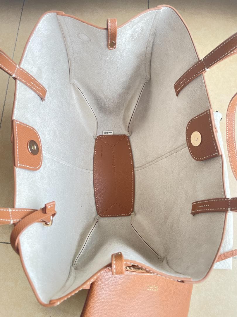 POLÈNE ポレーヌ シム ミニ Cyme キャメル