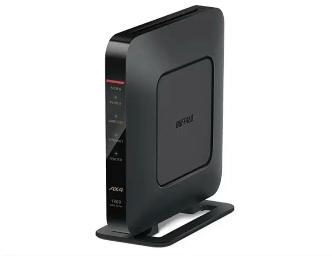 BUFFALO WSR-1800AX4S/DBK Wi-Fi 6 ルーター