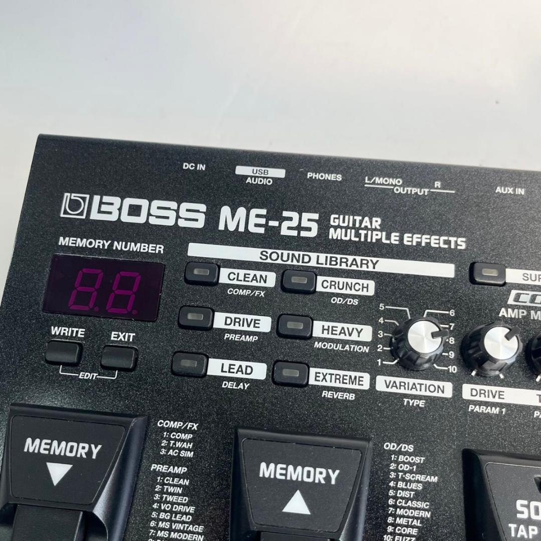【美品】 BOSS ME-25 エレキギター用マルチエフェクター