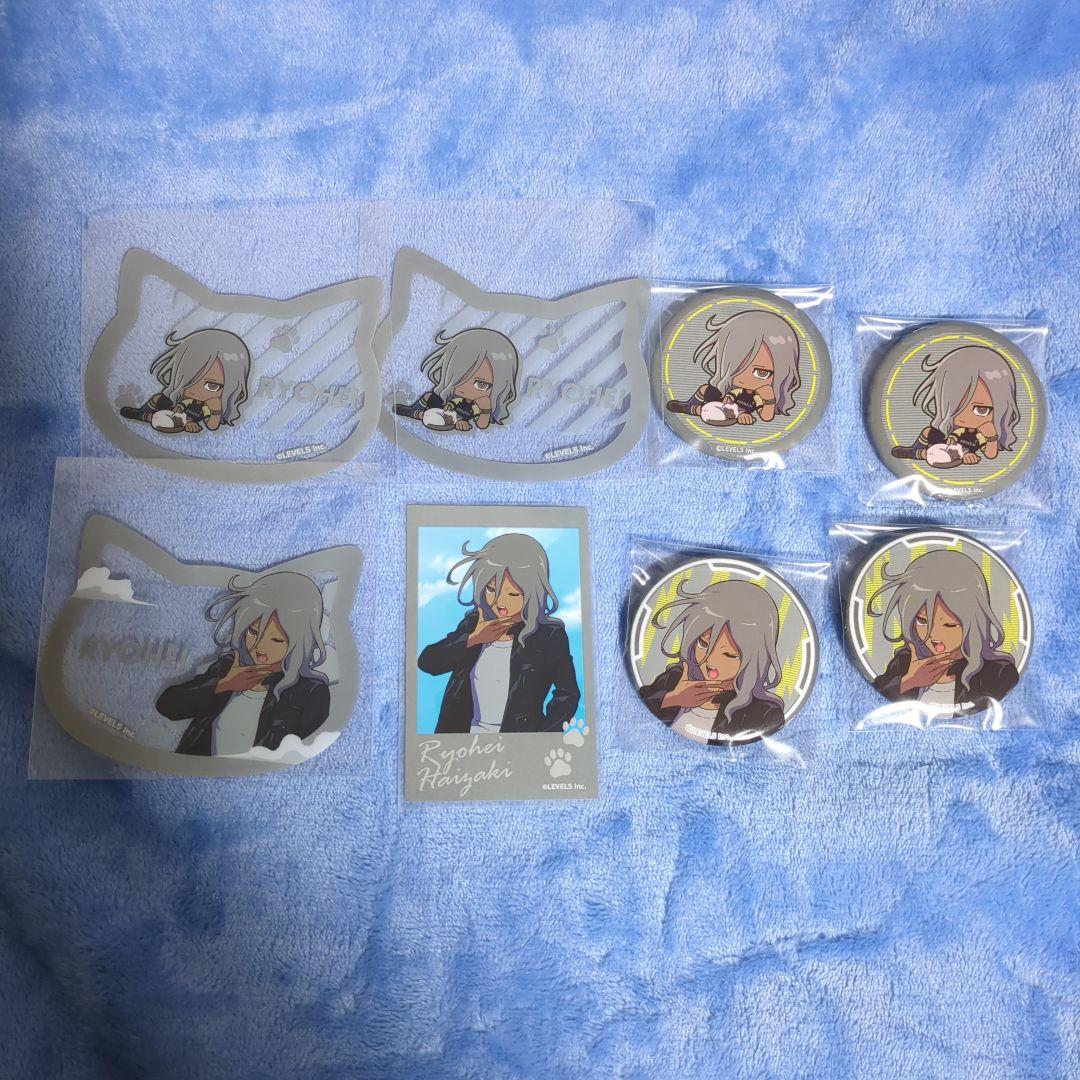 イナズマイレブン イナイレ まねきねこ フォトカード カード 缶バッジ 灰崎凌兵