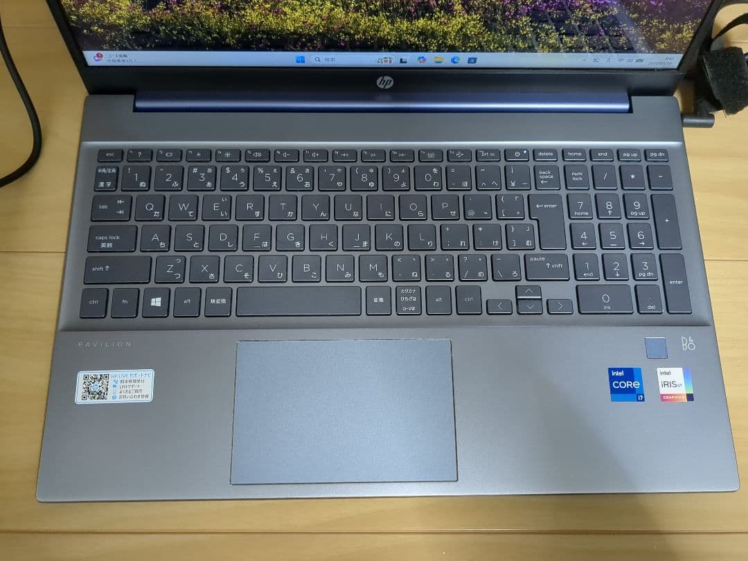 Windowsノート本体 HP Pavilion 15-eg Core i7 256GBSSD 16GB