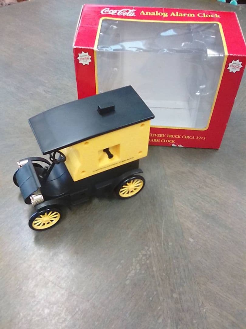 ビンテージコカ・コーラトラックアラ―ム時計