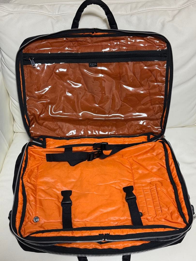 ⭐︎ 美品 ⭐︎ POTER TANKER 2way バッグ 2層 ブラック