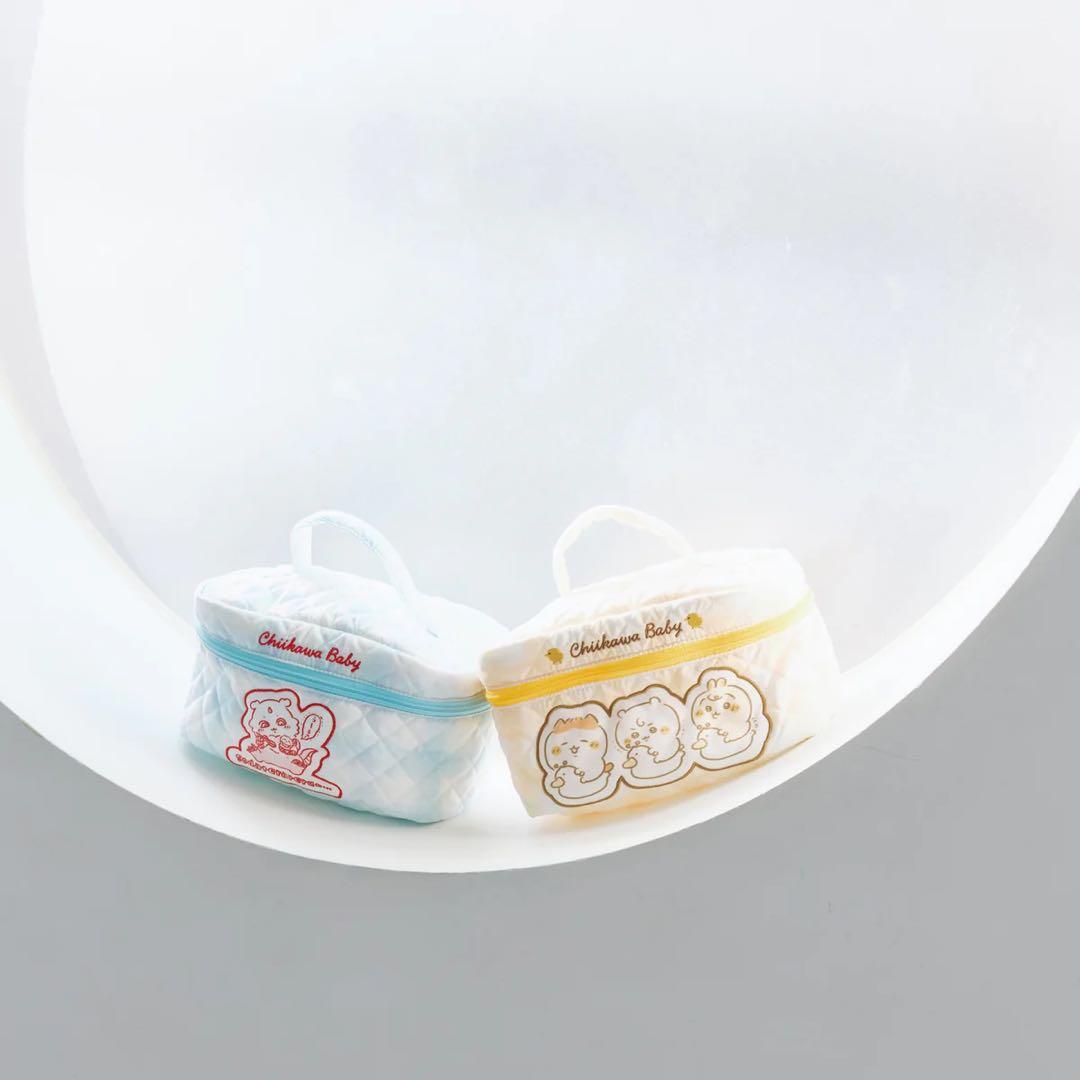 ちいかわ Chiikawa Baby マルチポーチ イエロー　ブルー　2点