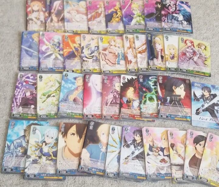 WS SAO   RR以下4コン PR、先攻マーカーつき