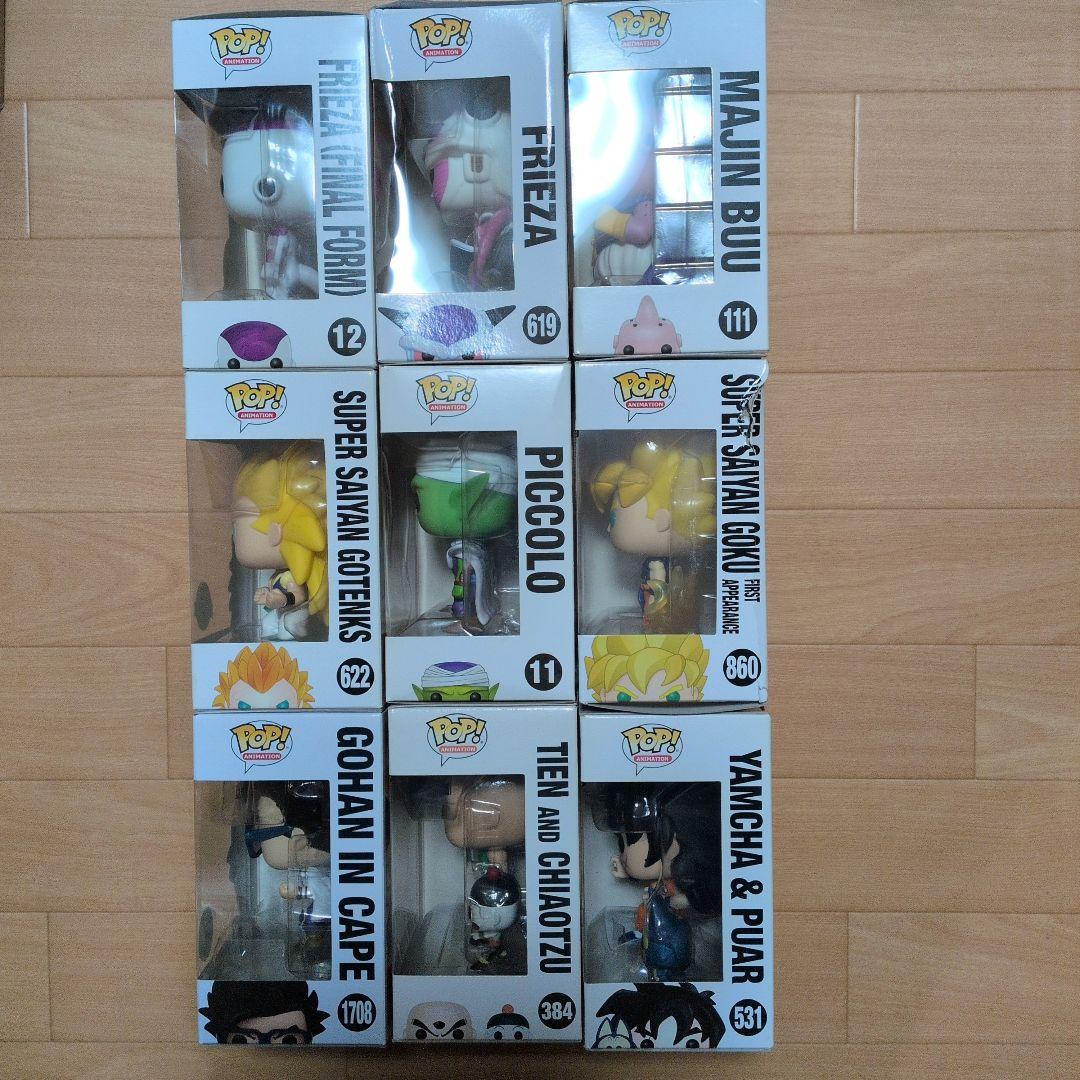 ファンコ　天津飯など　ドラゴンボール フィギュアセット 9体く