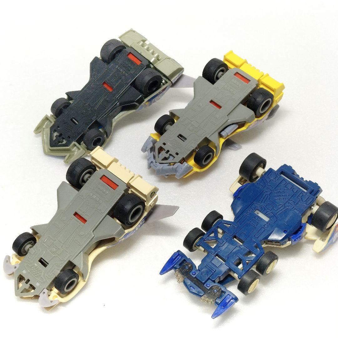 当時物 新世紀GPX サイバーフォーミュラ プルバックカー 4種 現状品