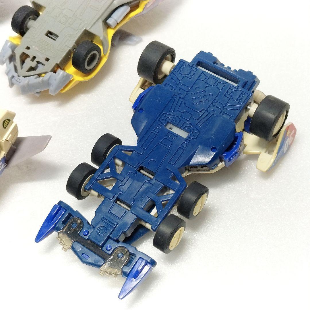 当時物 新世紀GPX サイバーフォーミュラ プルバックカー 4種 現状品