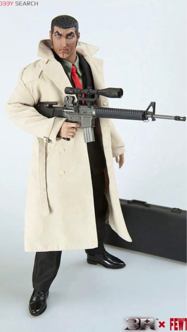 ★絶版！1/6￼ ゴルゴ13￼ デューク東郷　￼￼原作￼￼劇画版フィギュア￼ ￼