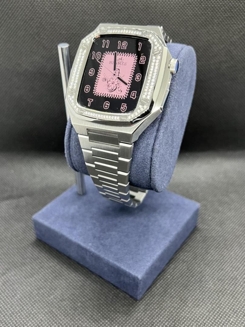 アップルウォッチ カスタム キュービックジルコニア