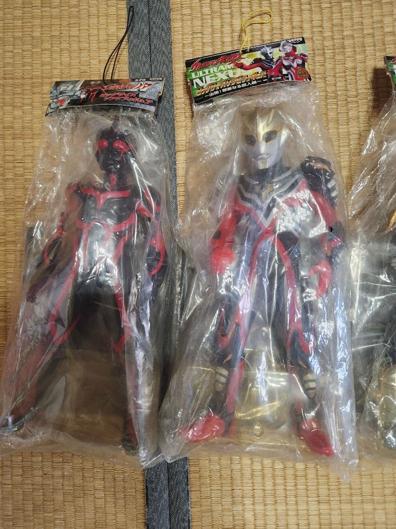 ウルトラマンネクサス ビッグサイズソフビフィギュア4種　未開封