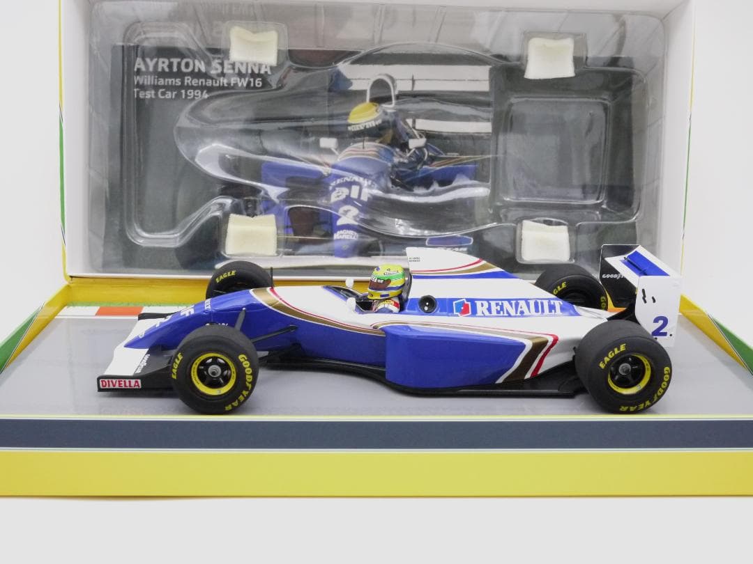 1/18 ウィリアムズ FW16 ポールリカール A.セナ Minichamps