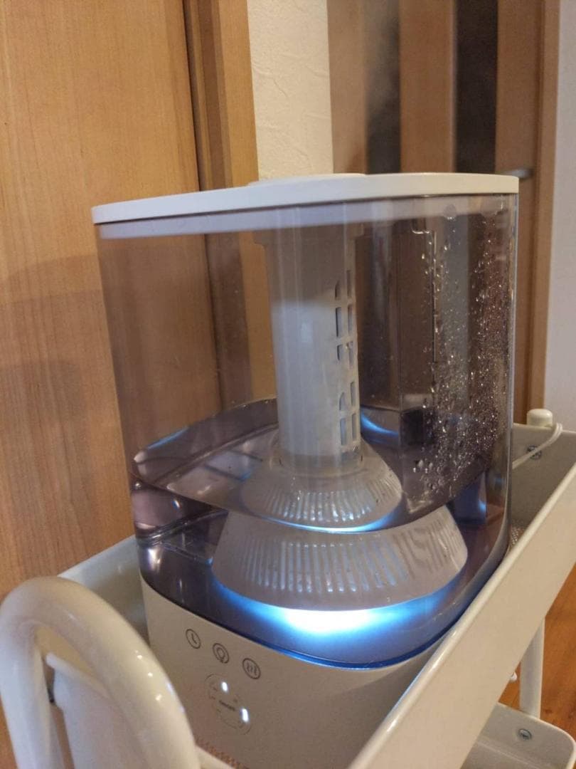 超音波加湿器 3段階ミスト 抗菌カートリッジ付き