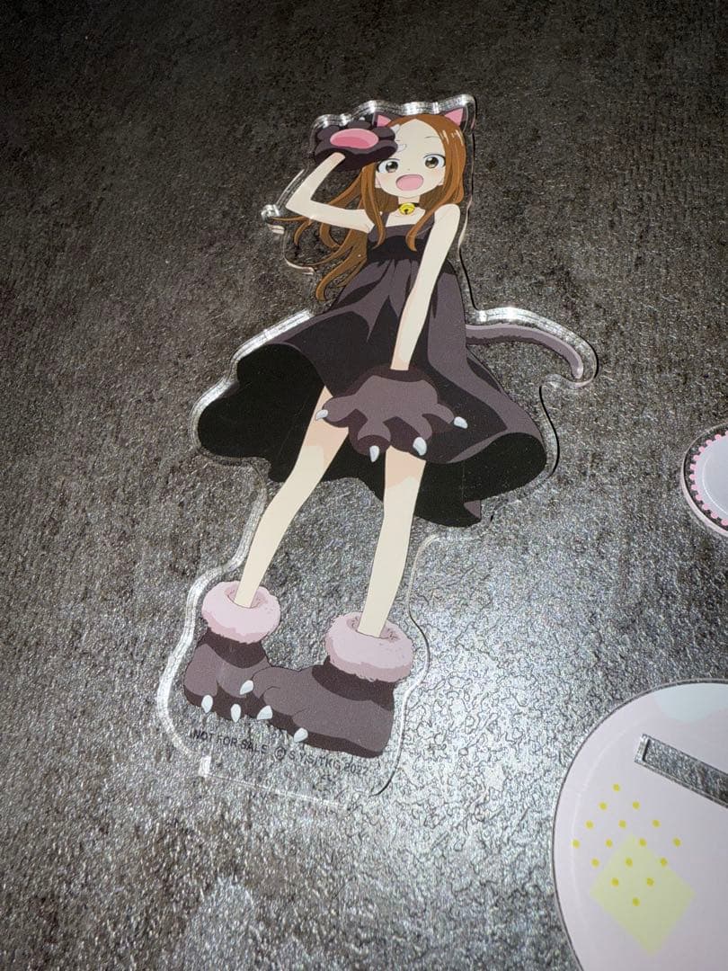 からかい上手の高木さん　Blu-ray 全巻購入特典　アクリルスタンド　猫