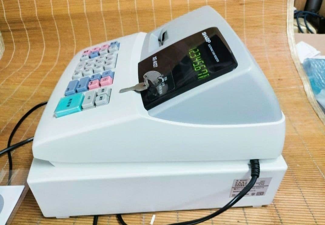 シャープレジスター　XE-A127　簡単便利特殊　送料込　112819