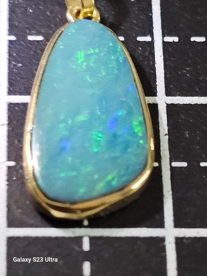 K１８ダブレットオパールペンダント