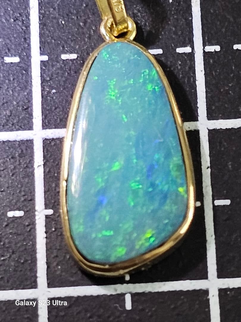 K１８ダブレットオパールペンダント